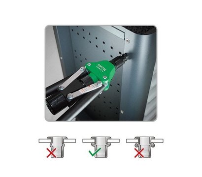 Зображення 2 Будівельний степлер Toptul M5,M6,M8,M10,M12 - JBBB0512