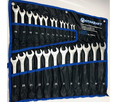 Изображение 3 Гаечный ключ Стандарт 6-32 мм 25 шт. - NKK25ST-S