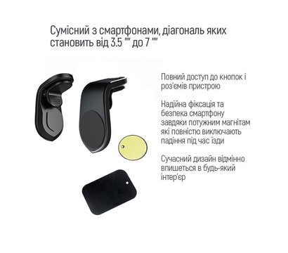 Зображення 3 Тримач ColorWay CW-CHM04-BK