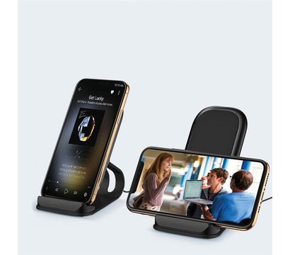 Зображення 2 Зарядний пристрій ColorWay Wireless Stand 15W Black - CW-CHW31Q-BK