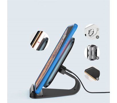 Зображення 3 Зарядний пристрій ColorWay Wireless Stand 10W Blue - CW-CHW30Q-BL