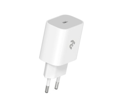 Изображение 3 Зарядное устройство 2Е USB-C Wall Charger PD3.0 DC5V/3A, 20W, white - 2E-WC1USBC20W-W