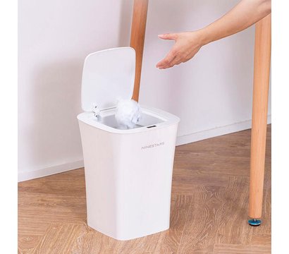 Зображення 5 Xiaomi Ninestars Waterproof Induction Trash DZT-10-11S White