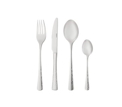 Изображение 3 Столовый прибор Ardesto Gemini Hammered 24 шт. - AR1924HS