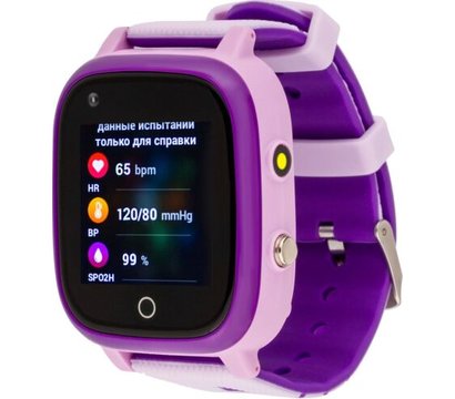 Зображення 2 Смарт-годинник AmiGo GO005 4G WIFI Thermometer Purple