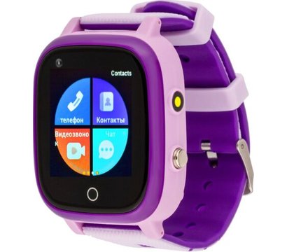 Зображення 3 Смарт-годинник AmiGo GO005 4G WIFI Thermometer Purple