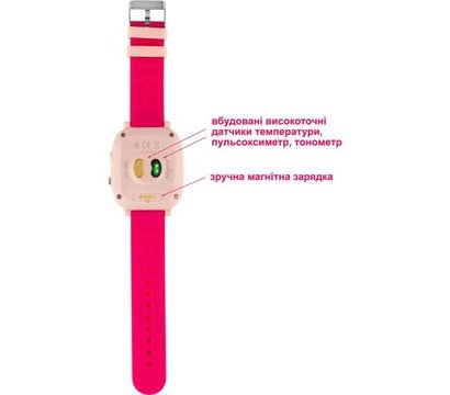 Изображение 6 Смарт-часы AmiGo GO005 4G WIFI Thermometer Pink