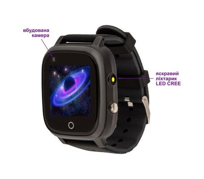 Изображение 8 Смарт-часы AmiGo GO005 4G WIFI Thermometer Black