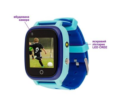 Изображение 8 Смарт-часы AmiGo GO005 4G WIFI Thermometer Blue