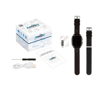 Изображение 9 Смарт-часы AmiGo GO005 4G WIFI Thermometer Black