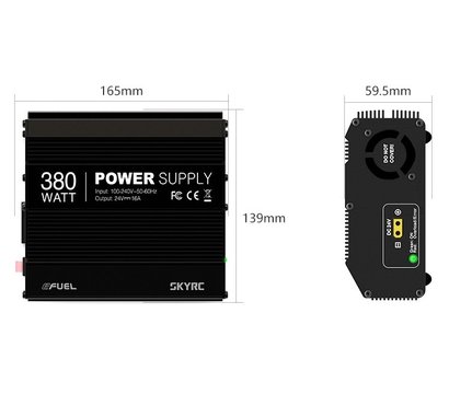Изображение 3 Запчасть для радиоигрушек SkyRC eFuel 380Вт 24В 16А - SK-200023