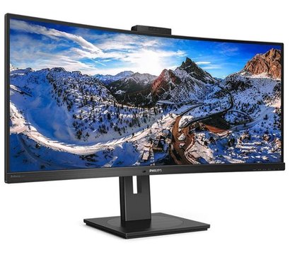 Зображення 2 Монітор Philips 346P1CRH/00 VA Black Curved