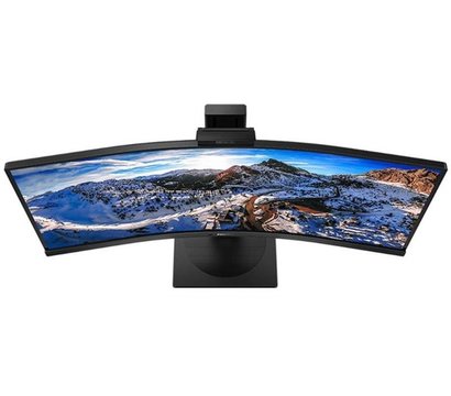 Зображення 5 Монітор Philips 346P1CRH/00 VA Black Curved