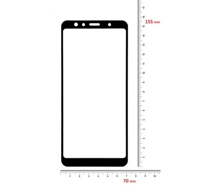 Зображення 3 Захисне скло BeCover для Samsung Galaxy A7 (2018) SM-A750 Black - 702948