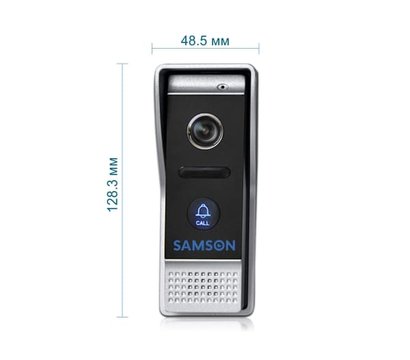 Зображення 5 Панель виклику домофона Samson SW-23H Silver
