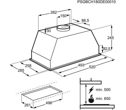 Зображення 3 Витяжка Electrolux LFG525K