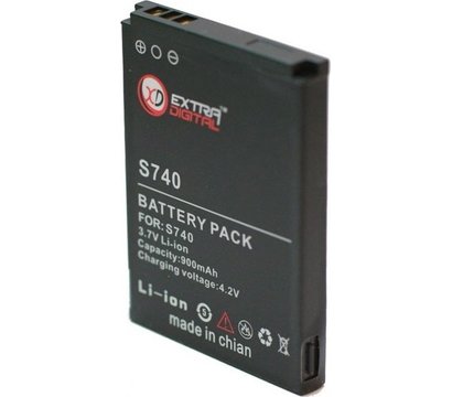 Зображення 2 Акумулятор Extradigital для HTC Rose 900mAh - DV00DV6100