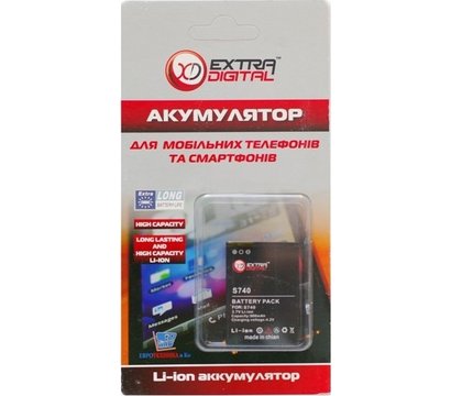Зображення 3 Акумулятор Extradigital для HTC Rose 900mAh - DV00DV6100