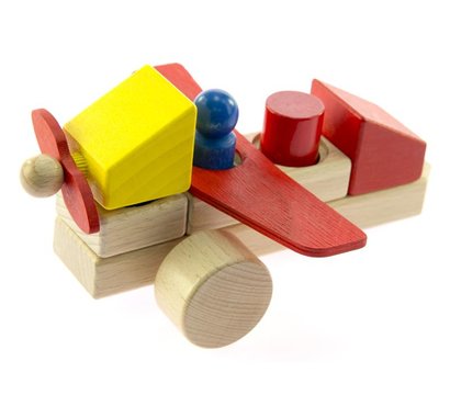 Зображення 2 Конструктор NIC Cubio Самолет, NIC2132