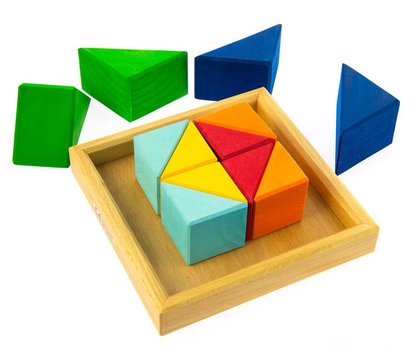 Зображення 4 Конструктор NIC Разноцветный треугольник, NIC523345