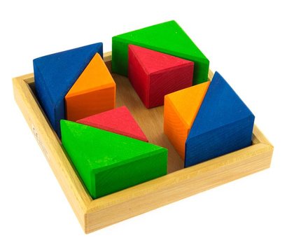 Зображення 5 Конструктор NIC Разноцветный треугольник, NIC523345