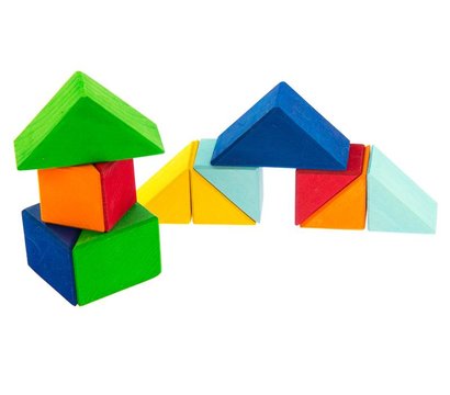 Зображення 6 Конструктор NIC Разноцветный треугольник, NIC523345