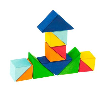 Зображення 8 Конструктор NIC Разноцветный треугольник, NIC523345