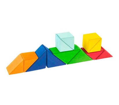 Зображення 9 Конструктор NIC Разноцветный треугольник, NIC523345