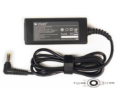 Зображення 3 Блок живлення ноутбука PowerPlant для Acer 220V, 19V 40W 2.15A 5.5x1.7мм - AC40F5517