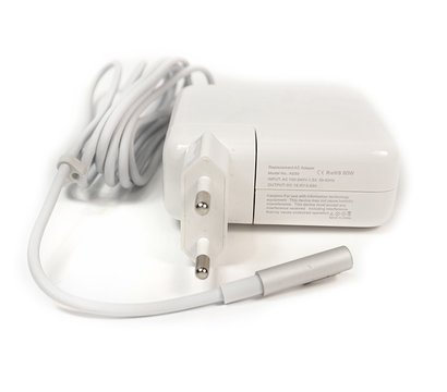 Зображення 3 Блок живлення ноутбука PowerPlant для Apple 220V, 16.5V 60W 3.65A Magnet tip - AP60KMAG