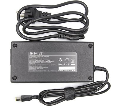 Зображення 2 Блок живлення ноутбука PowerPlant для IBM/Lenovo 220V, 170W 20V 8.5A, USB - IB170HUSB
