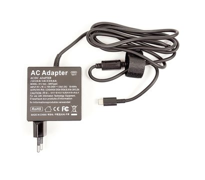 Изображение 2 Блок питания ноутбука PowerPlant Universal 220V, 20V 3.25A Type-C - NA700066