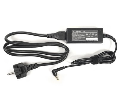Зображення 3 Блок живлення ноутбука PowerPlant для HP 220V, 19V 40W 2.1A, 4.0х1.7мм - HP40F4017