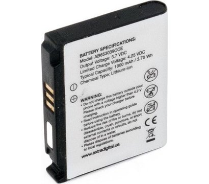 Изображение 6 Батарея Extradigital для Samsung U908/E950/Z240/U900/U800/F309/F609/J208/J758/L168/L170/S659/S73, 1000mAh -