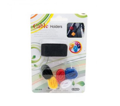 Зображення 4 Extradigital Cable Holders CC-918 Color Set - KBC1728