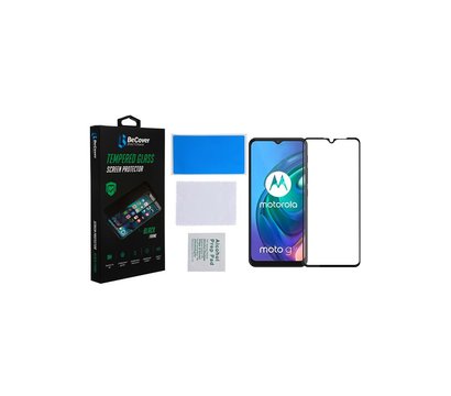 Зображення 3 Захисне скло BeCover для Motorola Moto G10/G30 Black - 706449