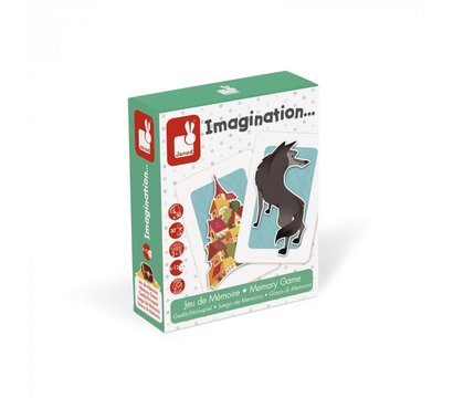 Зображення 2 Настільна гра Janod Happy Families Воображение - J02753