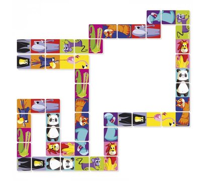 Изображение 2 Настольная игра Janod Домино Джунгли - J02771