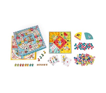 Изображение 2 Настольная игра Janod 5 в 1 - J02742
