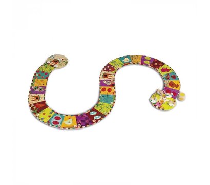 Изображение 2 Настольная игра Janod Гонки цыплят - J02909