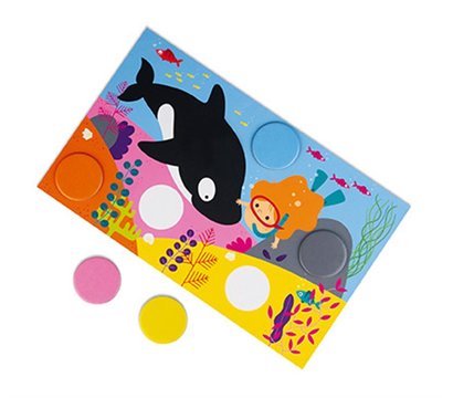 Изображение 3 Настольная игра Janod Бинго. Изучение цвета - J02693