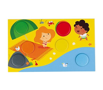 Изображение 4 Настольная игра Janod Бинго. Изучение цвета - J02693