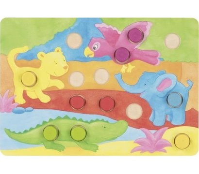 Изображение 4 Настольная игра Goki Лото Разноцветный мир II - 56813G