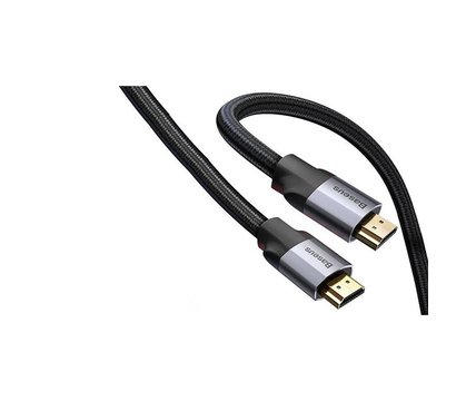 Изображение 2 Кабель мультимедийный Baseus Cafule 4KHDMI Male To 4KHDMI Male Adapter Cable 1m Black - CADKLF-E01