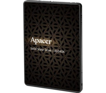 Зображення 2 SSD диск Apacer AS340X 240GB 2.5 SATA III TLC — AP240GAS340XC-1