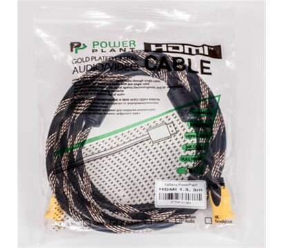 Зображення 2 Кабель мультимедійний PowerPlant HDMI-HDMI v1.3, 3м, Black - KD00AS1196
