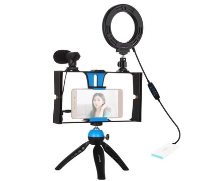 Зображення 2 Набір блогера для гаджетів Puluz PKT3025L blue
