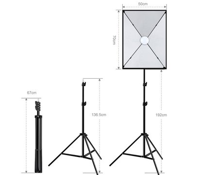 Изображение 4 Студийное освещение Puluz PU5070EU LED