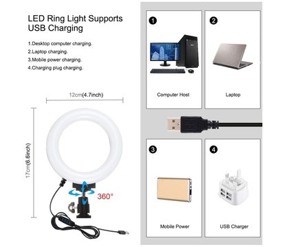 Зображення 8 Набір блогера для гаджетів Puluz PKT3025L blue