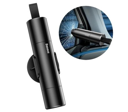 Изображение 2 Молоток автомобильный Baseus Sharp Tool Safety Hamme Dark Grey - CRSFH-0G